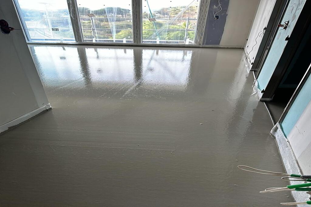 Chape de Béton pour Carrelage