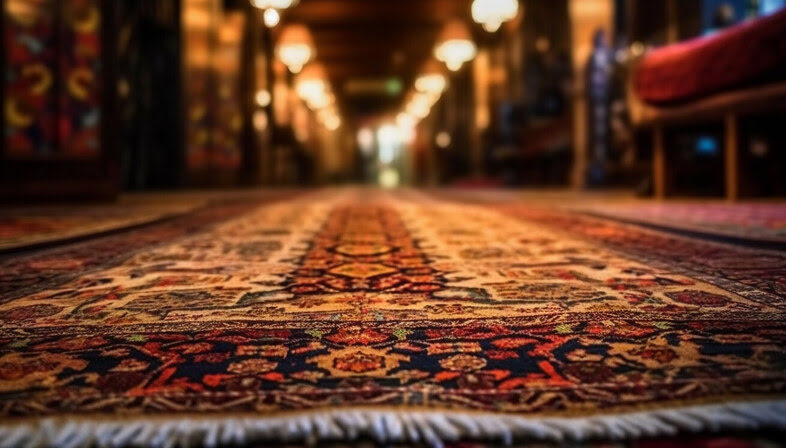 Kilim Turc Rug Motifs Vibrants Illuminer La Pièce