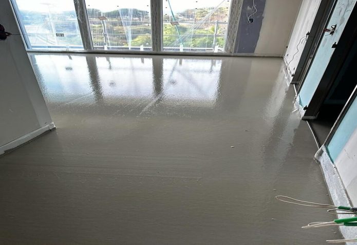 Chape de Béton pour Carrelage